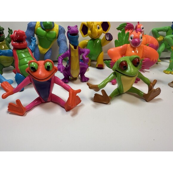Rainforest Cafe PVC Lot Of 13 Posable Animal Figures - Picture 7 of 7